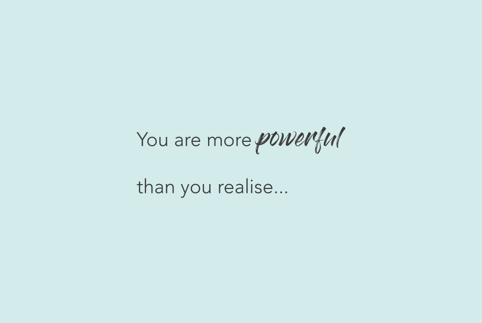 SL QUOTE: You are more powerful than you realise