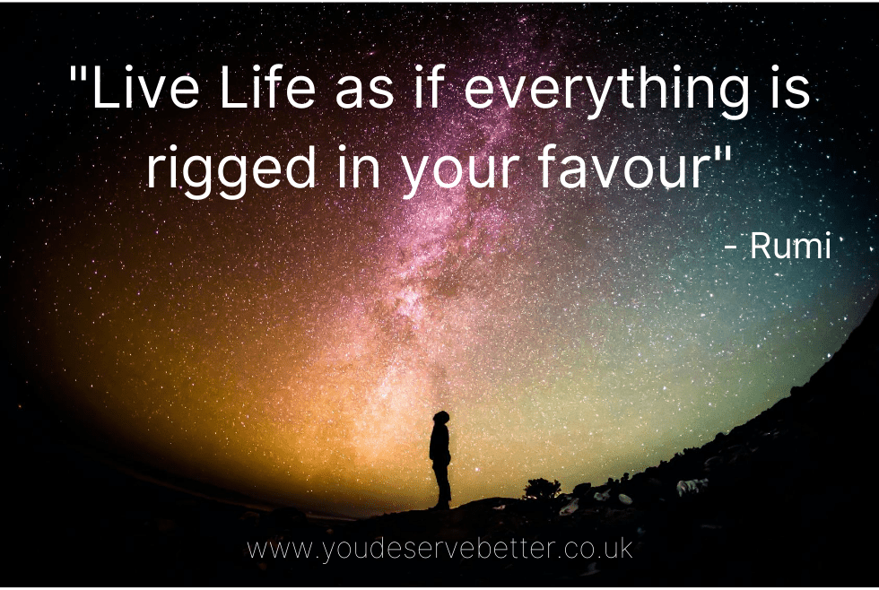 BLOG: What if life is rigged in your favour?