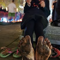 Blog Firewalk feet proof
