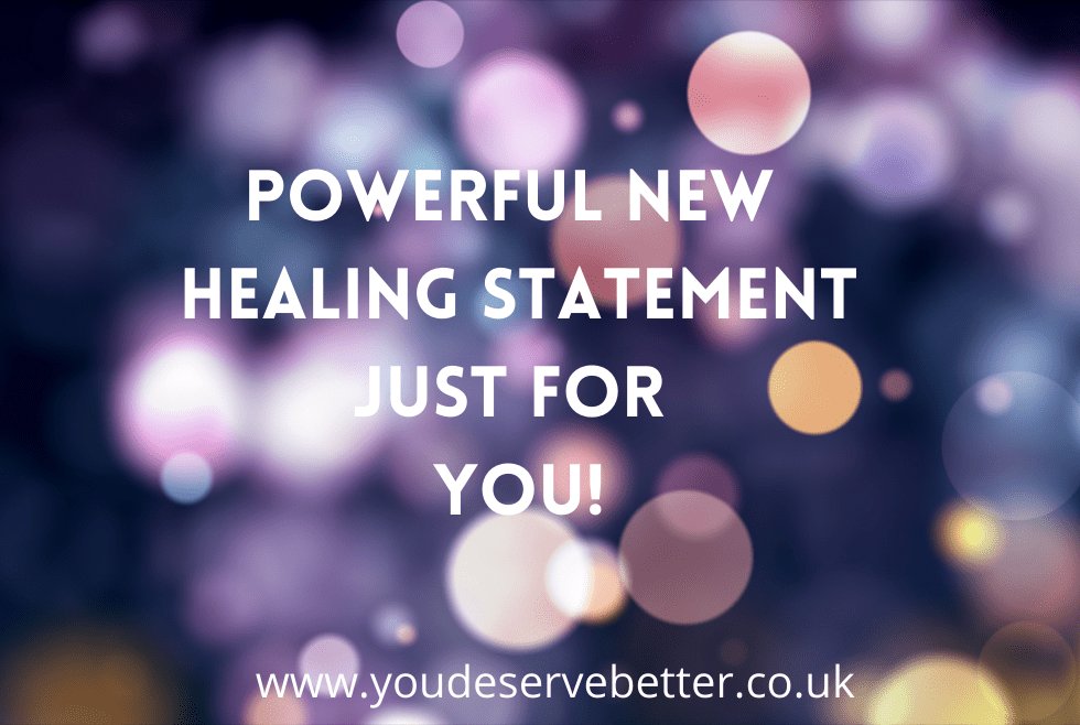 VIDEO: YDB New Powerful Healing Statement